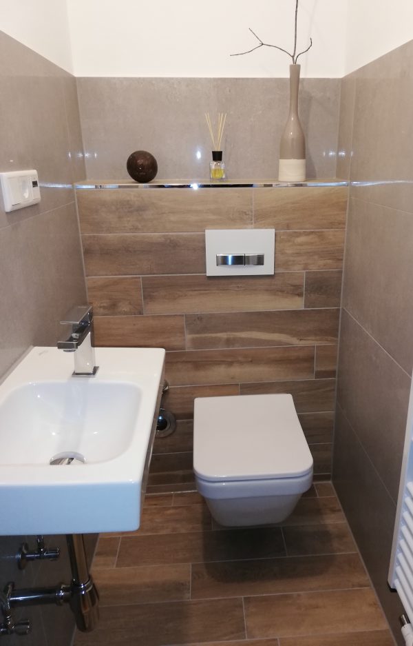 Darmstadt, privates Gäste WC – Fliesen-Böttiger