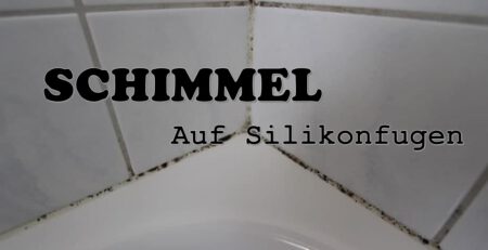 Schimmel auf Silikonfuge