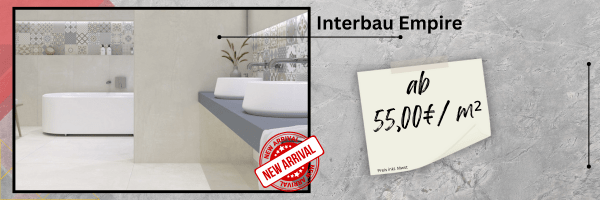 Interbau Empire Fliese des MOnats