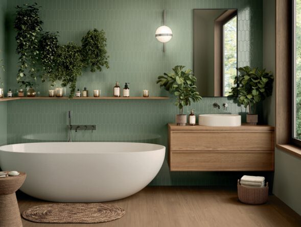 Moderne Wandfliese Imola Cromia für Bad Küche und Wohnbereich